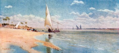 A Breezy Day at Ayat by Robert George Talbot Kelly