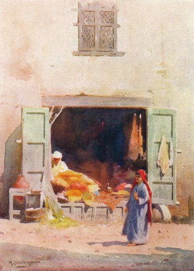 A Cairo Shop, c1880 by Robert George Talbot Kelly