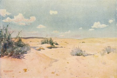A Desert Study at Tel-El-Kebir by Robert George Talbot Kelly