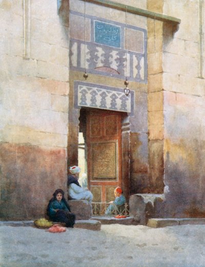 A Mosque Door, Cairo by Robert George Talbot Kelly