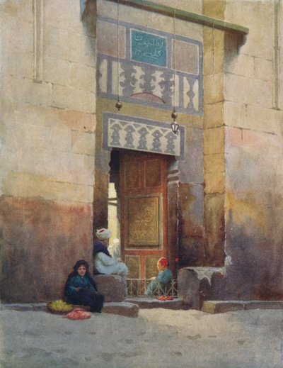 A Mosque Door, Cairo by Robert George Talbot Kelly