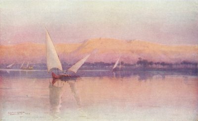 A Nile Afterglow, c1880 by Robert George Talbot Kelly