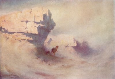 A Sandstorm by Robert George Talbot Kelly