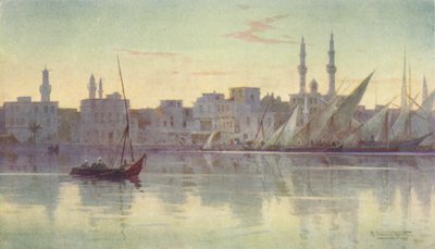 Early Morning at Damietta, c. 1880 by Robert George Talbot Kelly