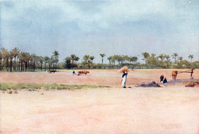 Esbet-el-Ekiad – Land of Goshen by Robert George Talbot Kelly