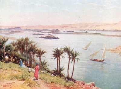 First Cataract from Elephantine Island by Robert George Talbot Kelly