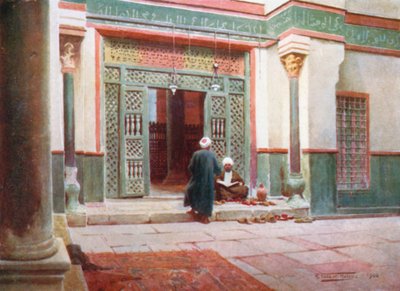 Grill in the Mosque of the Sultan Kelaun by Robert George Talbot Kelly