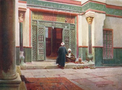 Grill in the Mosque of the Sultan Kelaun by Robert George Talbot Kelly