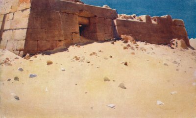 Mastaba Below the Second Pyramid by Robert George Talbot Kelly