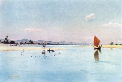 Net Fishing on the Irrawaddy by Robert George Talbot Kelly