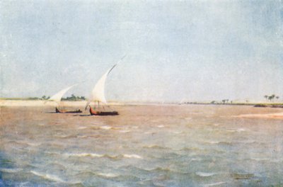 North Wind on the Upper Nile by Robert George Talbot Kelly