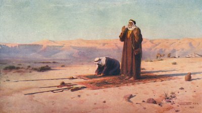 Prayer in the Desert by Robert George Talbot Kelly