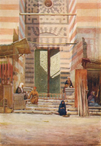 The Bronze Doors of El-Maristan El-Kelaun by Robert George Talbot Kelly
