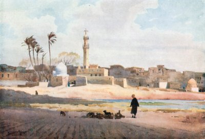 The Village of Salamun by Robert George Talbot Kelly