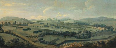 A View of Gisburne Park, Yorkshire, and the Park by Robert Griffier