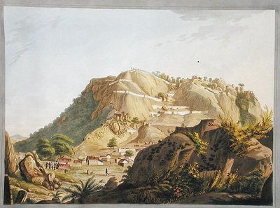 South-western view of Ootra-Durgum, illustration from 
