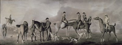 Tom Conolly of Castletown Hunting with His Friends, 1769 by Robert Healy