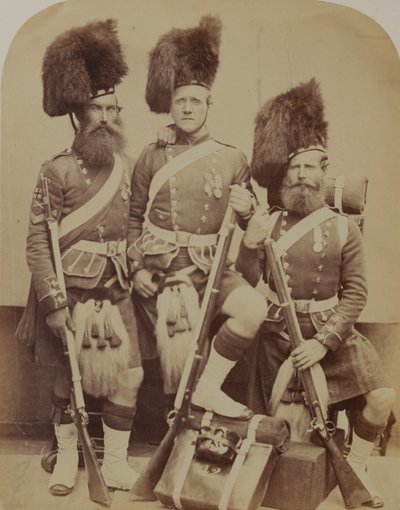 Gardner, McKenzie and Glen, 42nd (The Royal Highland) Regiment of Foot by Robert Howlett