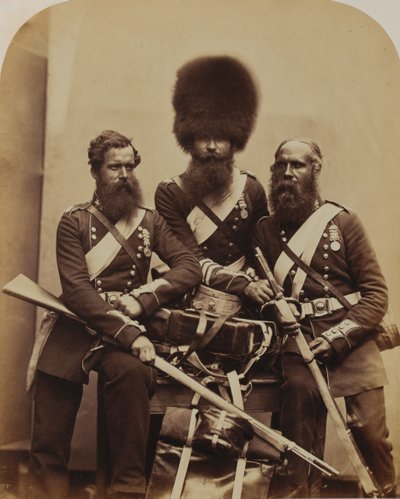 Nunn, Potter and Deal, Coldstream Guards by Robert Howlett