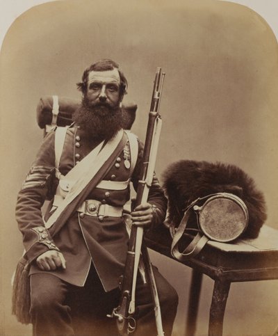 Sergeant Knapp, Coldstream Guards by Robert Howlett