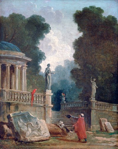 The Beggar and the Parrot by Robert Hubert