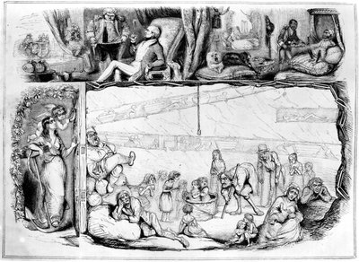 Capital and Labour, illustration from 