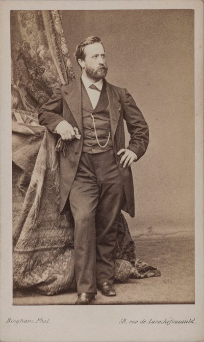 Portrait of the painter Ludwig Knaus 1829-1910 by Robert Jefferson Bingham