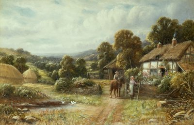A Surrey Cottage by Robert John Hammond