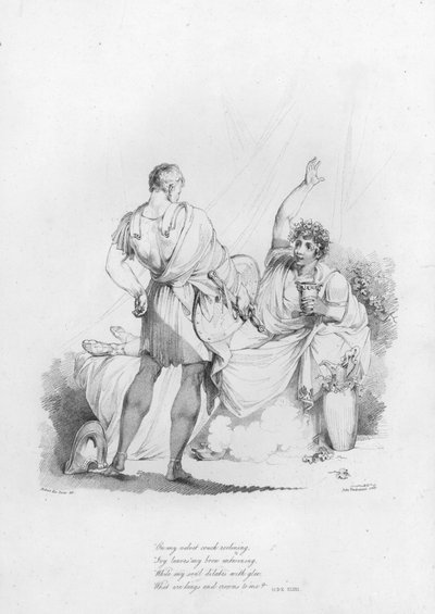 Anacreon, Ode XLVIII by Robert Kerr (after) Porter