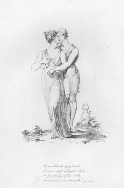 Anacreon, Ode XXXVIII by Robert Kerr (after) Porter