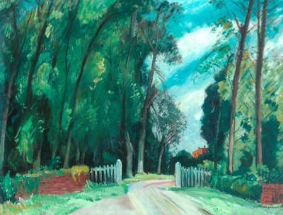 The Gateway to the Manor, c.1942-43 by Robert Kirkland Jamieson