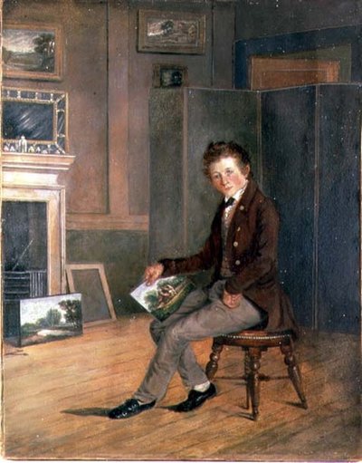 Portrait of Joseph Stannard as a Youth by Robert Ladbrooke