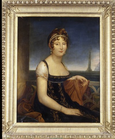 Marie-Paulette called Pauline Bonaparte, Princess Borghese (Sister of Napoleon I) by Robert Lefevre