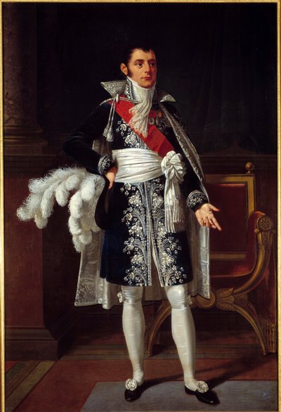 Portrait of Anne Jean Marie Rene Savary, Duke of Rovigo by Robert Lefevre