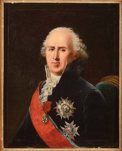 Portrait of Charles-Francois Lebrun, Duke of Plaisance by Robert Lefevre