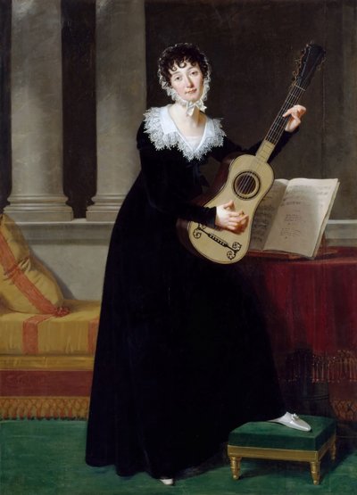 Portrait of Pauline Duchambge née de Montet, 1778-1858 by Robert Lefevre