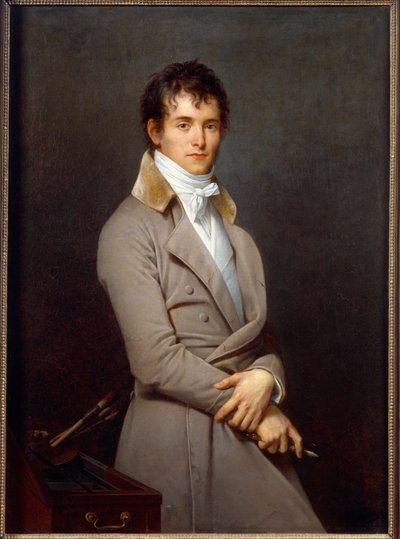 Portrait of the Painter Pierre Narcisse Guerin by Robert Lefevre