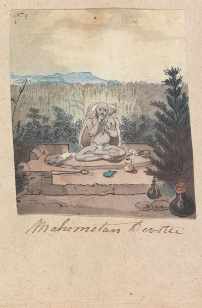 Mahometan Devotee by Robert Mabon