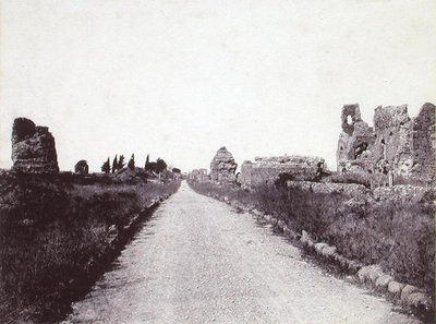 View of the Via Appia Antica by Robert MacPherson