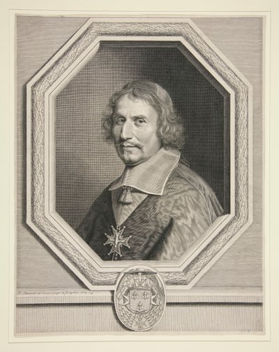 Cardinal Antoine Barberin, Archbishop of Reims by Robert Nanteuil