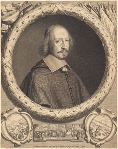 Cardinal Jules Mazarin by Robert Nanteuil