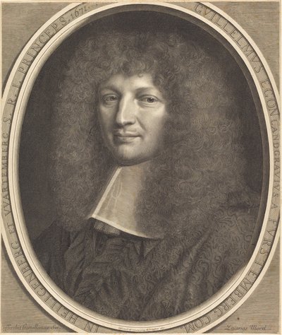Cardinal de Furstenberg by Robert Nanteuil