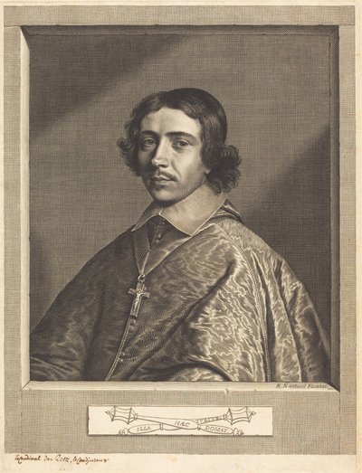 Cardinal de Retz by Robert Nanteuil
