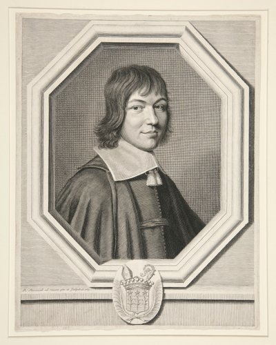 Charles-Maurice Le Tellier, Archbishop of Reims (1642-1710) by Robert Nanteuil
