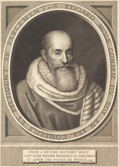 Édouard Molé by Robert Nanteuil