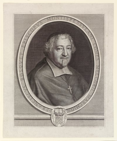 François Bosquet, Bishop of Montpellier by Robert Nanteuil