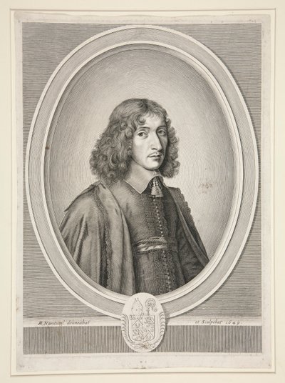 Abbot of Sainte-Croix of Bordeaux, then Master of Requests (1625-1712) by Robert Nanteuil