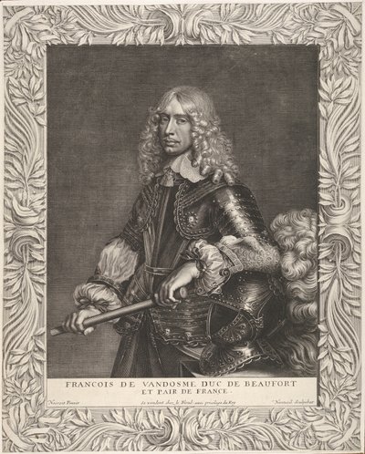 François de Vendôme, duc de Beaufort, ca. 1649 by Robert Nanteuil