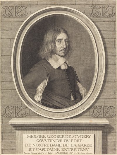 Georges de Scudery by Robert Nanteuil