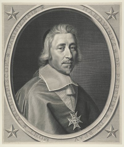 Hardouin de Beaumont de Péréfixe, Archbishop of Paris by Robert Nanteuil